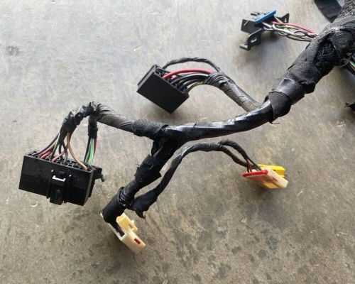 98 1998 jeep cherokee xj dash wire harness 4.0l at 4x4 see description