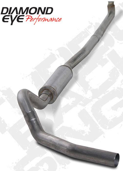 Diamond eye exhaust- 01-07 chevy 4" stainless-down pipe back single