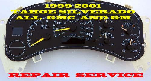 2003 silverad0 suburban instrument gauge cluster full rebuilt