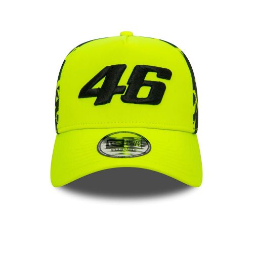 Vr46 geo print 9forty cap adults - neon yellow/black