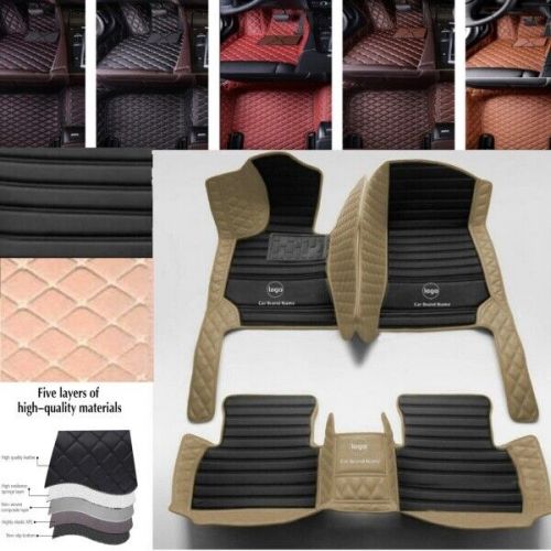 Car mats fit chrysler all models auto floor carpets foot pads waterproof pads