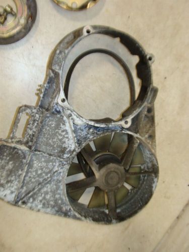 1998 ski doo skidoo mxz 440f cooling fan blade housing belt pulley recoil cup