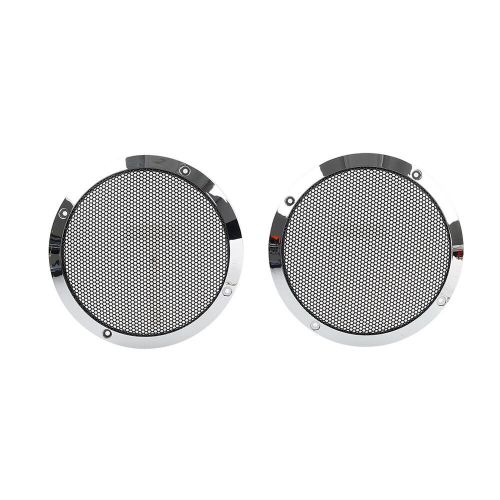 6.5&#034; vented fairing speaker covers for harley street road glide-