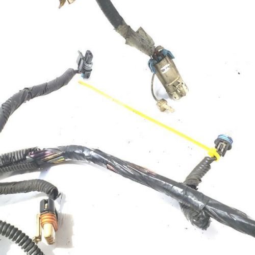 2005 hummer h2 oem engine wiring harness 1 damaged plug 3.0l