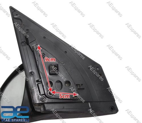 Oem lh side electric power folding wing door mirror for hyundai i20 @vi