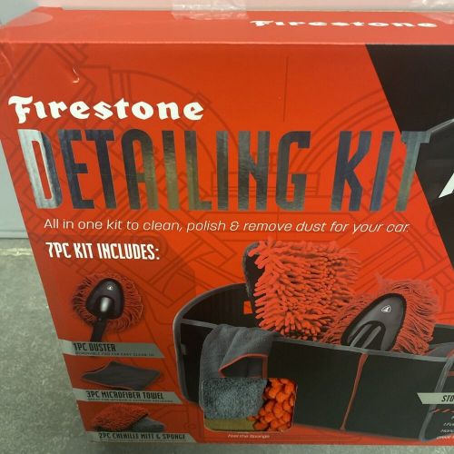 Firestone detailing kit 7 pc new in box