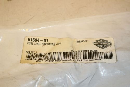 Harley davidson oem pressure line fuel line