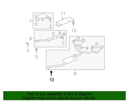 Genuine gm m10x1.5 multi-purpose nut 15709703