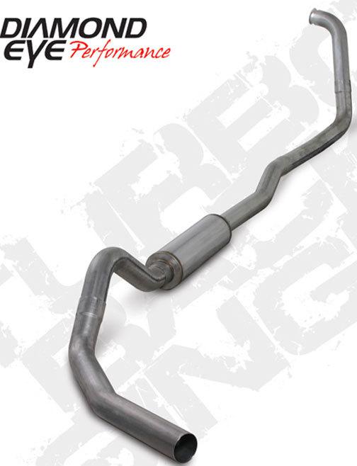 Diamond eye exhaust- 03-07 ford 4" stainless-turbo back single