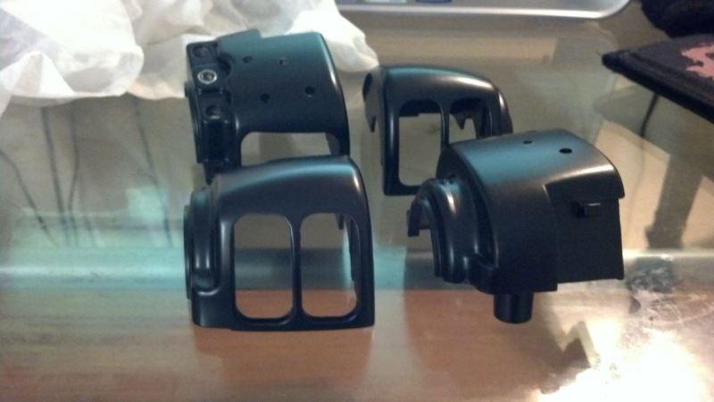 Harley davidson 2002 fatboy switch housing set