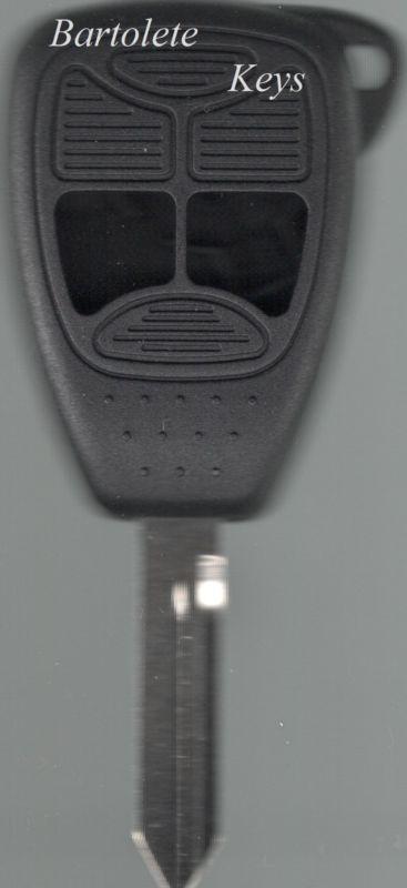 2 buttons remote head key shell fits 2007 2008 2009 2010 jeep compass patriot