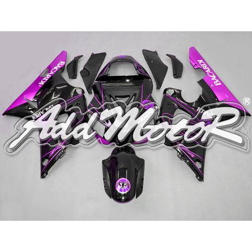 Fit 00 01 yzf-r1 yzf r1 yzfr1 2000 2001 injection mold fairing purple y1019