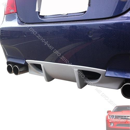 Unpainted bmw e60 5-series m5 dto-type rear diffuser sedan 2004-2010 §