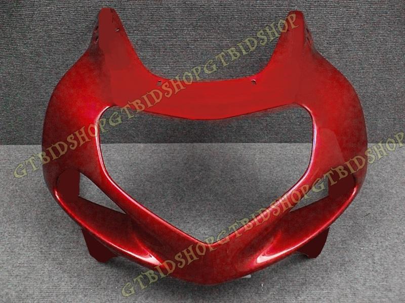 Unversal front fairing for suzuki gsxr1000 gsxr 1000 k1 ( 2000 2001 2002 ) red