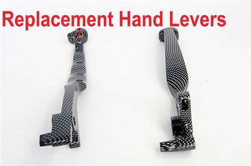 Carbon brake clutch skull hand levers fit kawasaki vulcan 1500 1600 2003-2008 