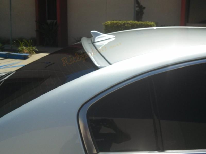 Unpainted sport wing roof spoiler for hyundai genesis 4dr sedan 2012 2013