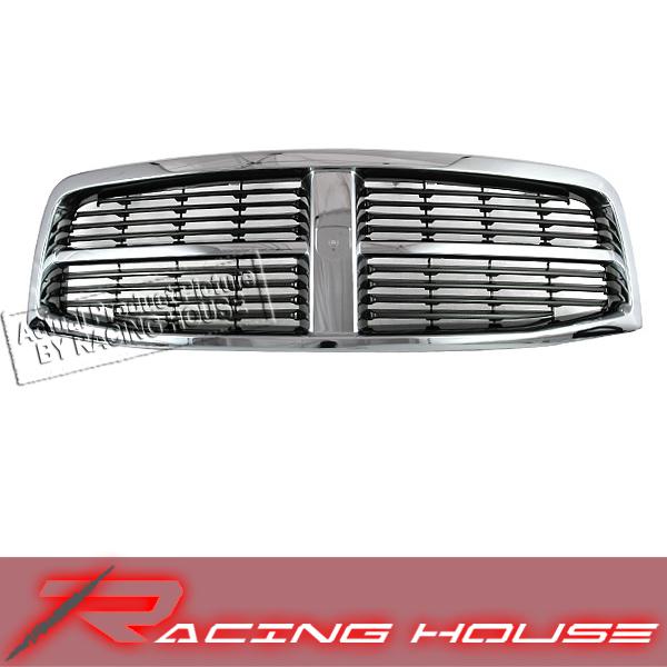 04-06 dodge durango chrome frame black insert front grille grill replacement