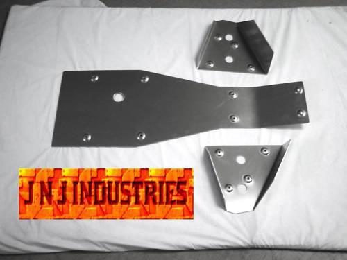 Honda trx450 frame & a-arm guard plates fourtrax  98-04