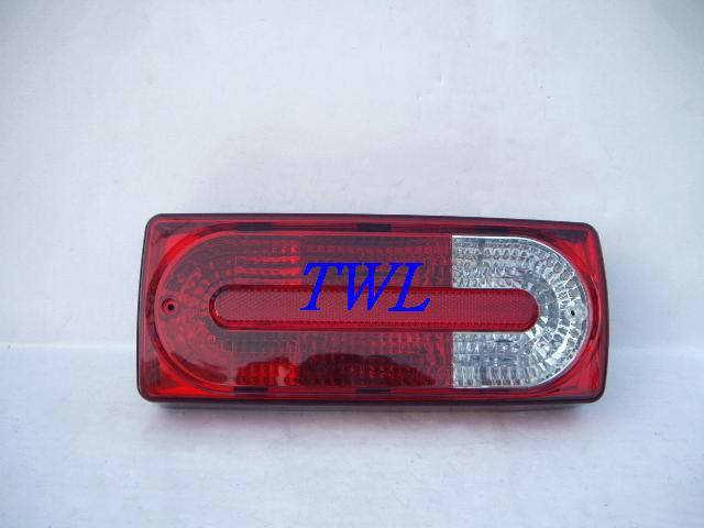 Mercedes w463 g class red/chrome tail light lamp g320 g350 g500 g55 amg