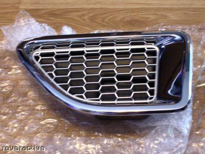 Land rover brand 2006-2009 range rover sport genuine hst chrome side vents new