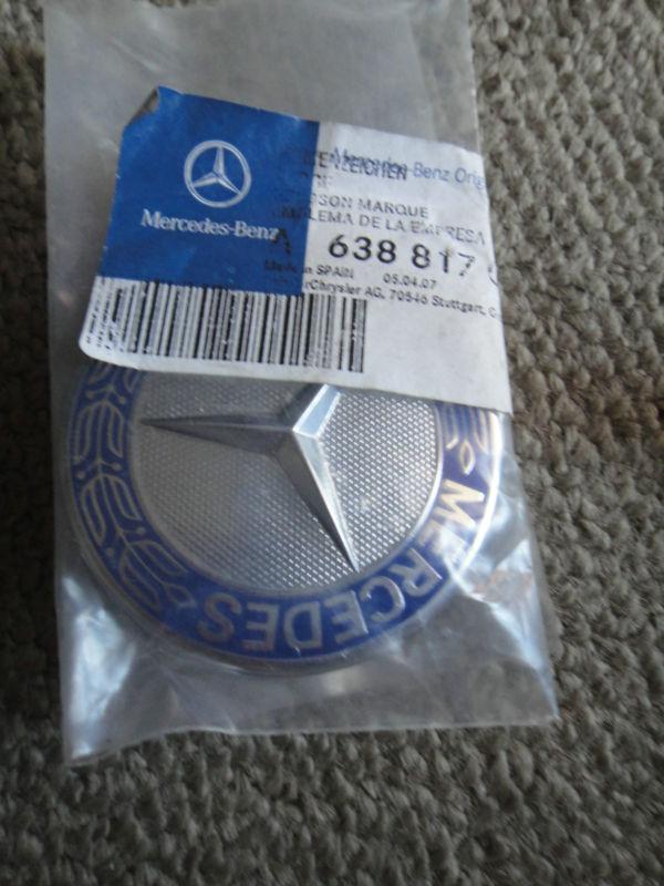 Genuine oem mercedes benz e s ml sl slk hood emblem a 638 817 01 16