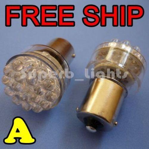 4x 1156 ba15s amber 24-led turn  indicator light bulb