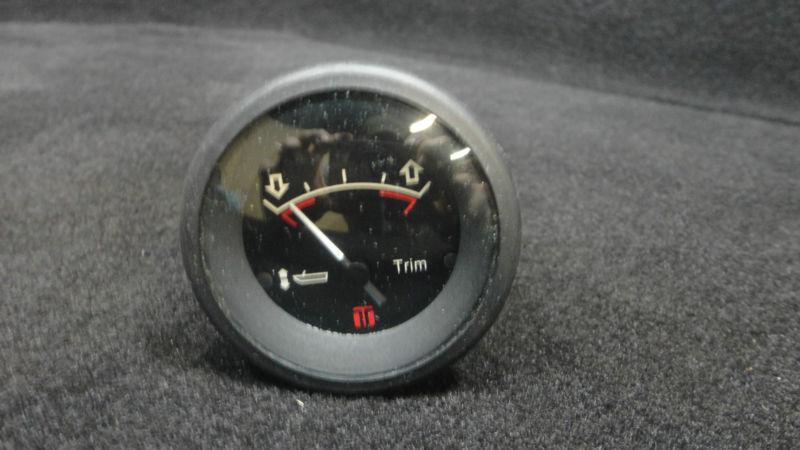 2'' teleflex red domed trim gauge #72740 johnson/evinrude/omc outboard motor #1