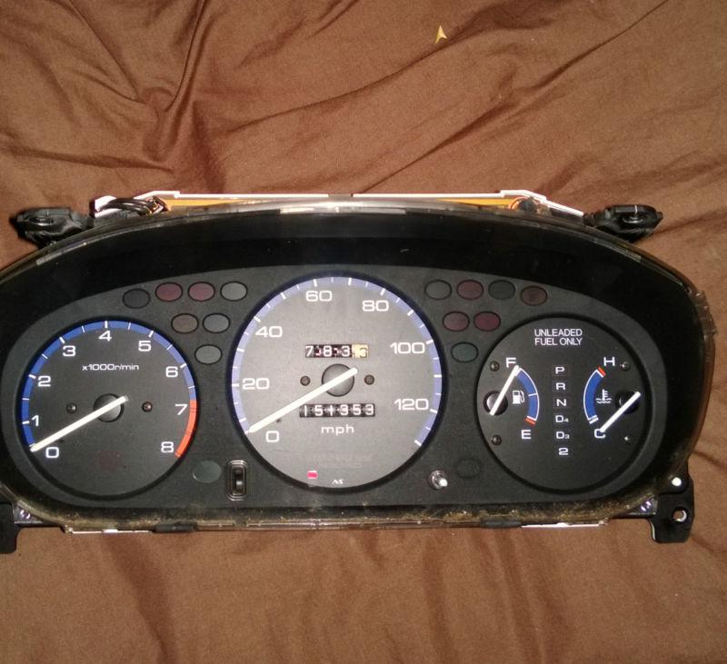 1997 honda civic lx 4dr auto 150k gauge cluster instrument 