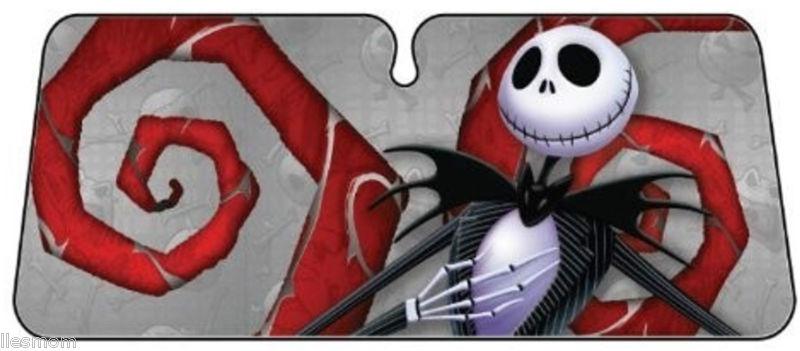 Nightmare before christmas jack skellington windshield sun shade sunshade screen