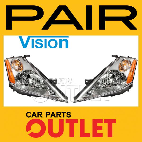 2003-2007 nissan murano headlamp ni2502155 left ni12503155 right headlight pair