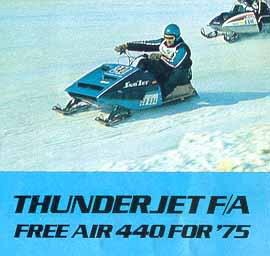 Snojet thunderjet service & parts manuals for 1974 1975 sno jet snowmobiles