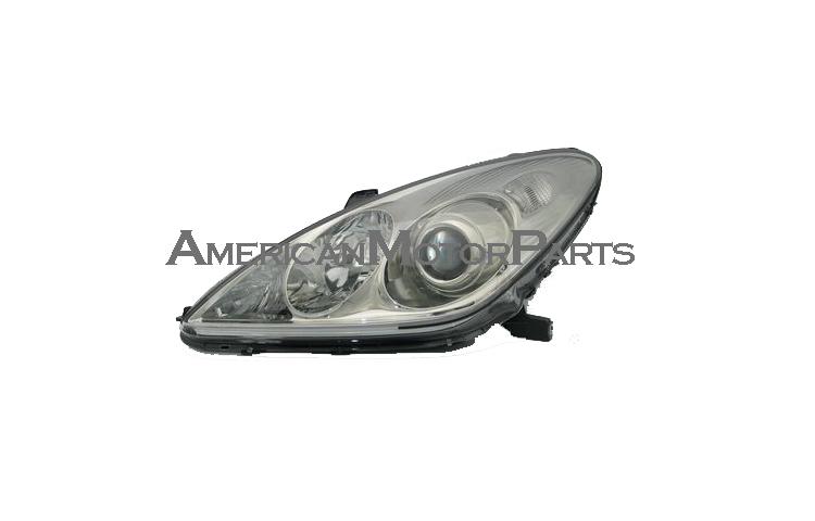 Depo pair replacement headlight head lamp w/o hid type 05-06 lexus es330