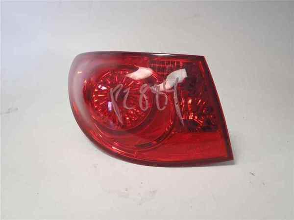 07-10 elantra drivers lh taillight assembly oem lkq