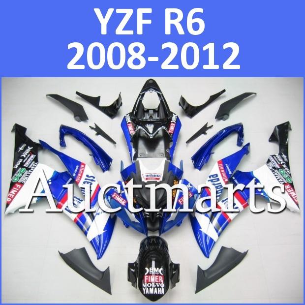 Fit yamaha yzf r6 08 09 10 11 12 yzfr6 2008 2009 2010 2011 2012 fairing i7 d13