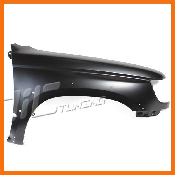 96-02 toyota 4runner flare hole passenger side front fender primered black steel