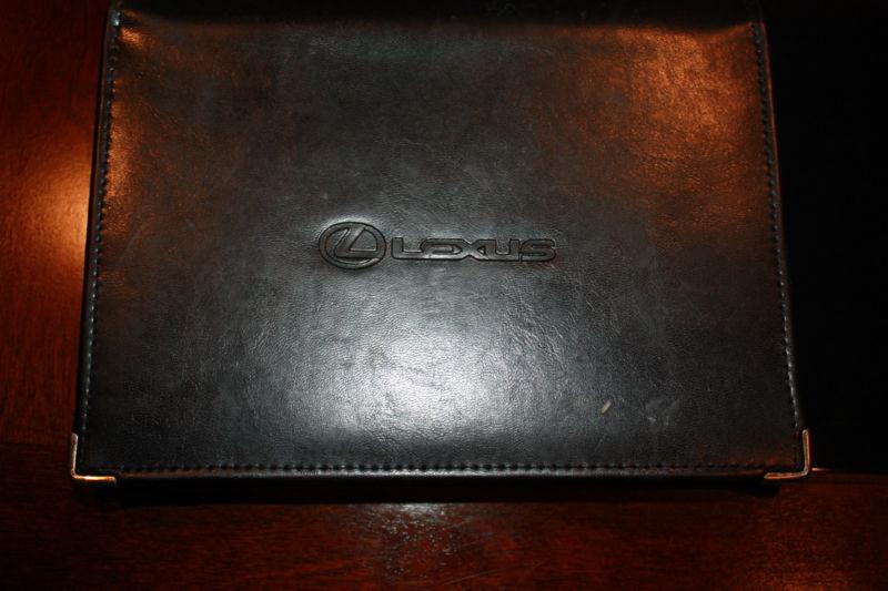 1999 lexus gs300 gs400 owner's manual set 