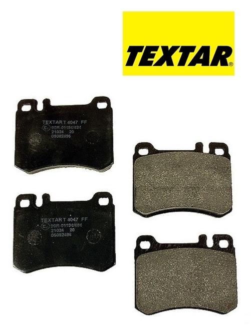 Textar premium front disc brake pads set 21024175 d671t