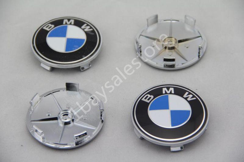 4pcs 68mm alloy wheel caps for bmw 1 3 6 5 7 8 series & z3 z4 m3 m5 x1 x3 x5 