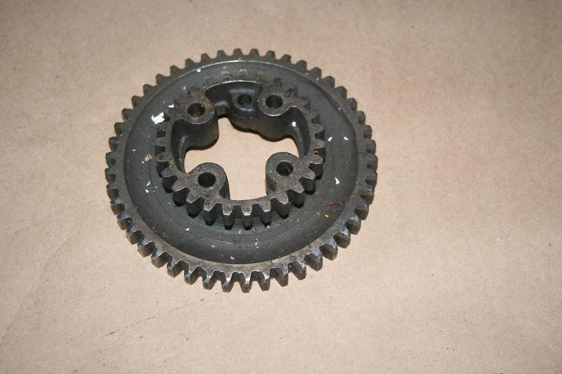 Continental cranshaft gear as removed