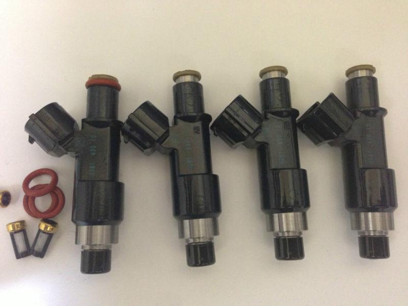 2005-10 mitsubishi eclipse 2.4 fuel injectors set 0281 630 10