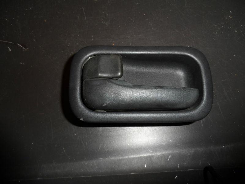 Door handle interior black lh left driver side for 95-99 nissan maxima 240sx