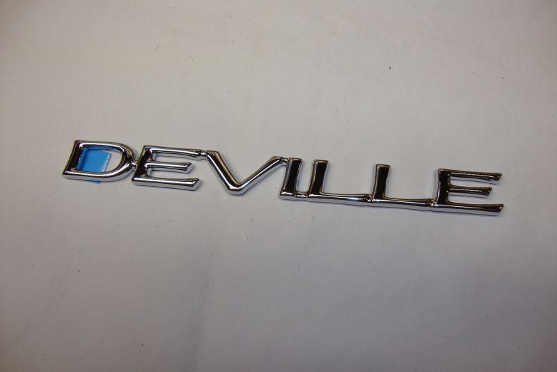 2000 - 2005 cadillac deville chrome emblem new oem