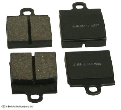 Beck arnley 082-0662 brake pad or shoe, front-disc brake pad