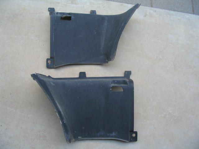  69 70 mustang 428cj foldown side trim no cracks original ford pair shelby mach1