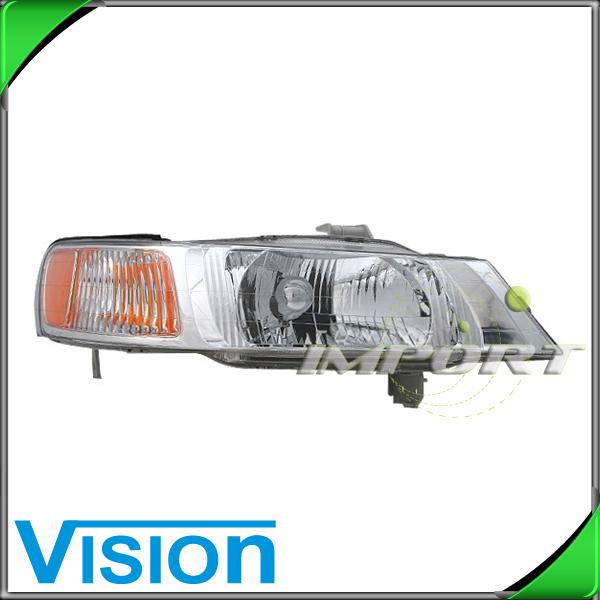 Passenger right side headlight lamp assembly replacement 1999-04 honda odyssey