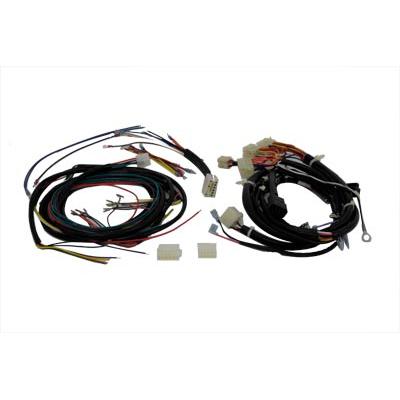 2e0e4 builder's wiring harness for harley-davidson 1991-95 fxst