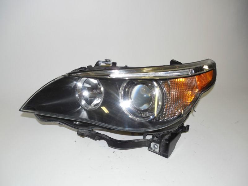 04 05 bmw 5 series 525i 530i 545i oem left xenon headlight nice!