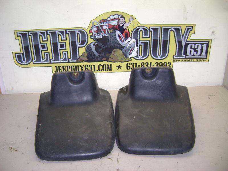 Jeep tj wrangler  stock front mud flaps (2)