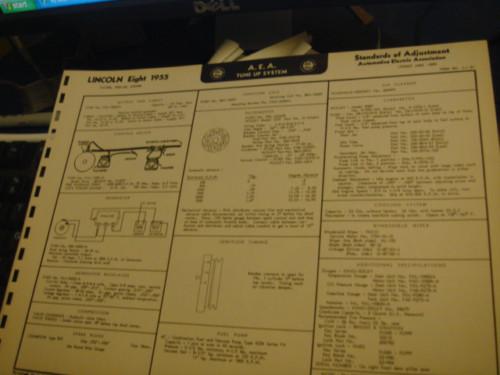 55 lincoln 8 tuneup specs wiring diagram