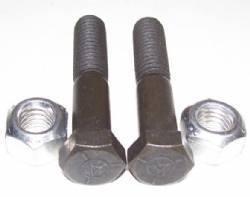 New mopar 1970-74 b/e-body front shock lower bolts/nuts